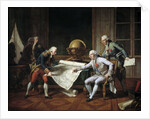 Louis XVI giving Giving Instructions to La Perouse, 29th June 1785 by Nicolas-Andre Monsiau