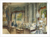 View of the great hall of the British hospital at the Hotel Astoria by Charles Igounet De Villiers