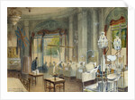View of the great hall of the British hospital at the Hotel Astoria by Charles Igounet De Villiers