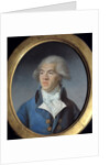 Portrait of Antoine Pierre Joseph Marie Barnave by Joseph Boze