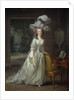 Portrait of Princess Frederica Louise Wilhelmina of Orange-Nassau by Friedrich Tischbein