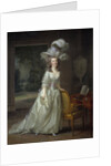 Portrait of Princess Frederica Louise Wilhelmina of Orange-Nassau by Friedrich Tischbein