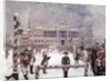 Military Parade in front of Mikhailovsky Palace, St. Petersburg by Anonymous