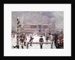 Military Parade in front of Mikhailovsky Palace, St. Petersburg by Anonymous
