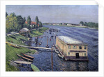 Boathouse in Argenteuil by Gustave Caillebotte