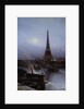 Eiffel Tower at Night, 1889 by Alexei Petrovich Bogoliouboff