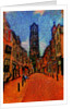 Street and Dom Tower. by Anonymous