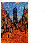 Street and Dom Tower. by Anonymous