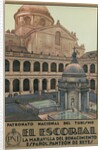 Travel Poster for the Escorial, Spain by Anonymous