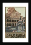 Travel Poster for the Escorial, Spain by Anonymous