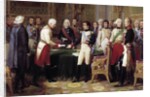Congress of Erfurt, Napoleon I receiving the Austrian ambassador by Nicolas Gosse