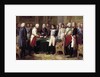 Congress of Erfurt, Napoleon I receiving the Austrian ambassador by Nicolas Gosse