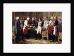Congress of Erfurt, Napoleon I receiving the Austrian ambassador by Nicolas Gosse