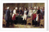 Congress of Erfurt, Napoleon I receiving the Austrian ambassador by Nicolas Gosse