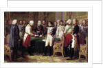 Congress of Erfurt, Napoleon I receiving the Austrian ambassador by Nicolas Gosse