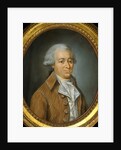 Portrait of Francois Buzot by Jean-Francois Garneray