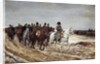 French Campaign,1814. Napoleon I and his generals by Jean-Louis-Ernest Meissonier