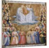 Coronation of the Virgin from the Armadio degli Argenti Painting Series by Fra Angelico