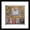 Coronation of the Virgin from the Armadio degli Argenti Painting Series by Fra Angelico