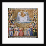 Coronation of the Virgin from the Armadio degli Argenti Painting Series by Fra Angelico
