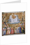 Coronation of the Virgin from the Armadio degli Argenti Painting Series by Fra Angelico