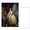 Portrait of Marie Lescszinska by Carle Van Loo