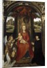 Madonna and Child with Donors and an Angel by Hans Memling