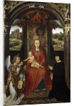 Madonna and Child with Donors and an Angel by Hans Memling