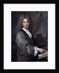 Portrait of Nicolas Boileau, known as Boileau Despreaux by Jean-Baptiste Santerre