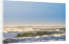 Waves and Beach by the Jokulsarlon, Iceland by Anonymous