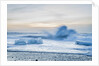 Icebergs at the Breidamerkurfjara beach, by Vatnajokull Ice Cap, Iceland by Anonymous
