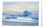 Icebergs at the Breidamerkurfjara beach, by Vatnajokull Ice Cap, Iceland by Anonymous