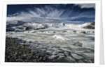 Fjallsarlon Glacial Lagoon, Iceland by Anonymous