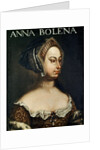 Anonymous portrait of Anne Boleyn by Anonymous