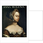 Anonymous portrait of Anne Boleyn by Anonymous