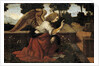 Detail of Gabriel from The Annunciation by Lorenzo di Credi