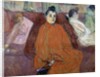 In the Salon: The Sofa by Henri de Toulouse Lautrec
