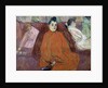 In the Salon: The Sofa by Henri de Toulouse Lautrec