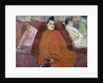 In the Salon: The Sofa by Henri de Toulouse Lautrec