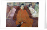 In the Salon: The Sofa by Henri de Toulouse Lautrec