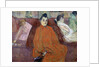 In the Salon: The Sofa by Henri de Toulouse Lautrec