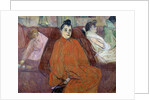 In the Salon: The Sofa by Henri de Toulouse Lautrec