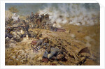 Line of fire at the battle of Rezonville by Pierre Georges Jeanniot