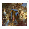 Louis XV bringing peace to Europe by Francois Le Moyne