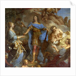 Louis XV bringing peace to Europe by Francois Le Moyne