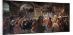 Louis XII proclaimed Father of the People at The States-General of Tours by Jean Louis Bezard