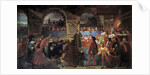 Louis XII proclaimed Father of the People at The States-General of Tours by Jean Louis Bezard