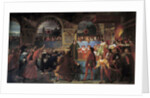 Louis XII proclaimed Father of the People at The States-General of Tours by Jean Louis Bezard