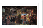 Louis XII proclaimed Father of the People at The States-General of Tours by Jean Louis Bezard