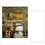 The central Dome of the World Fair in Paris, 1889 by Louis Beroud